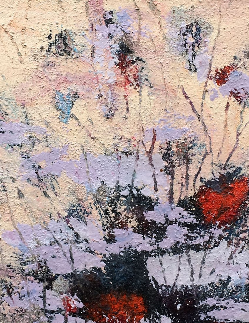 Abstract oil painting Flowers Mazur Vladimir - 5