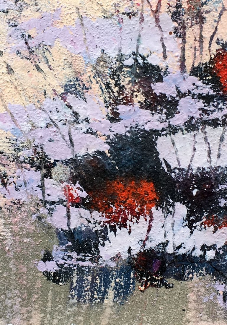 Abstract oil painting Flowers Mazur Vladimir - 6