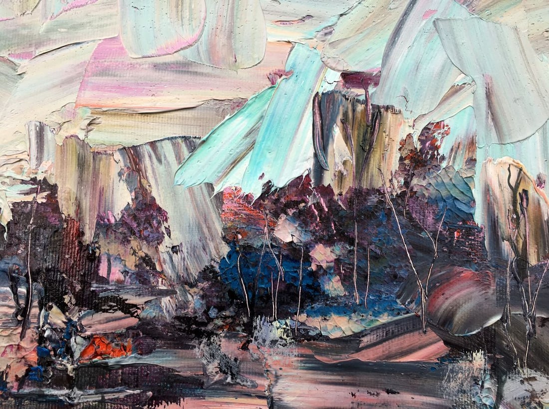 Abstract oil painting September day Mazur Vladimir - 4