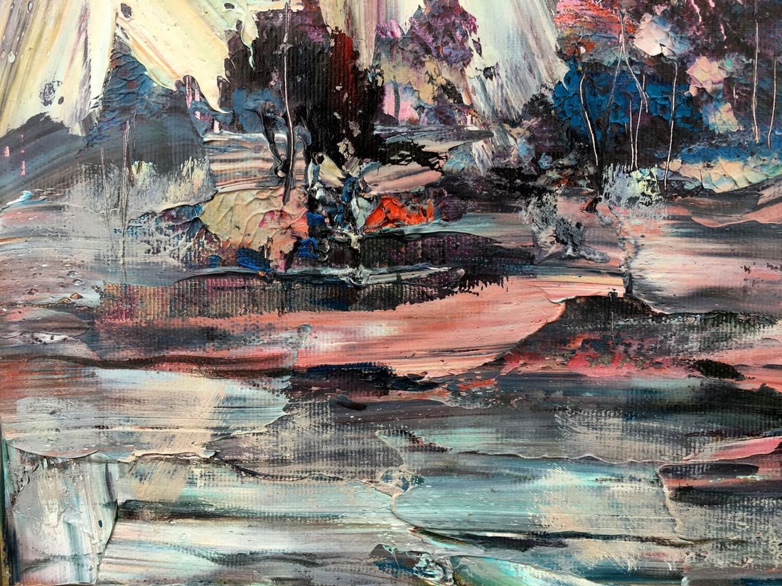 Abstract oil painting September day Mazur Vladimir - 6