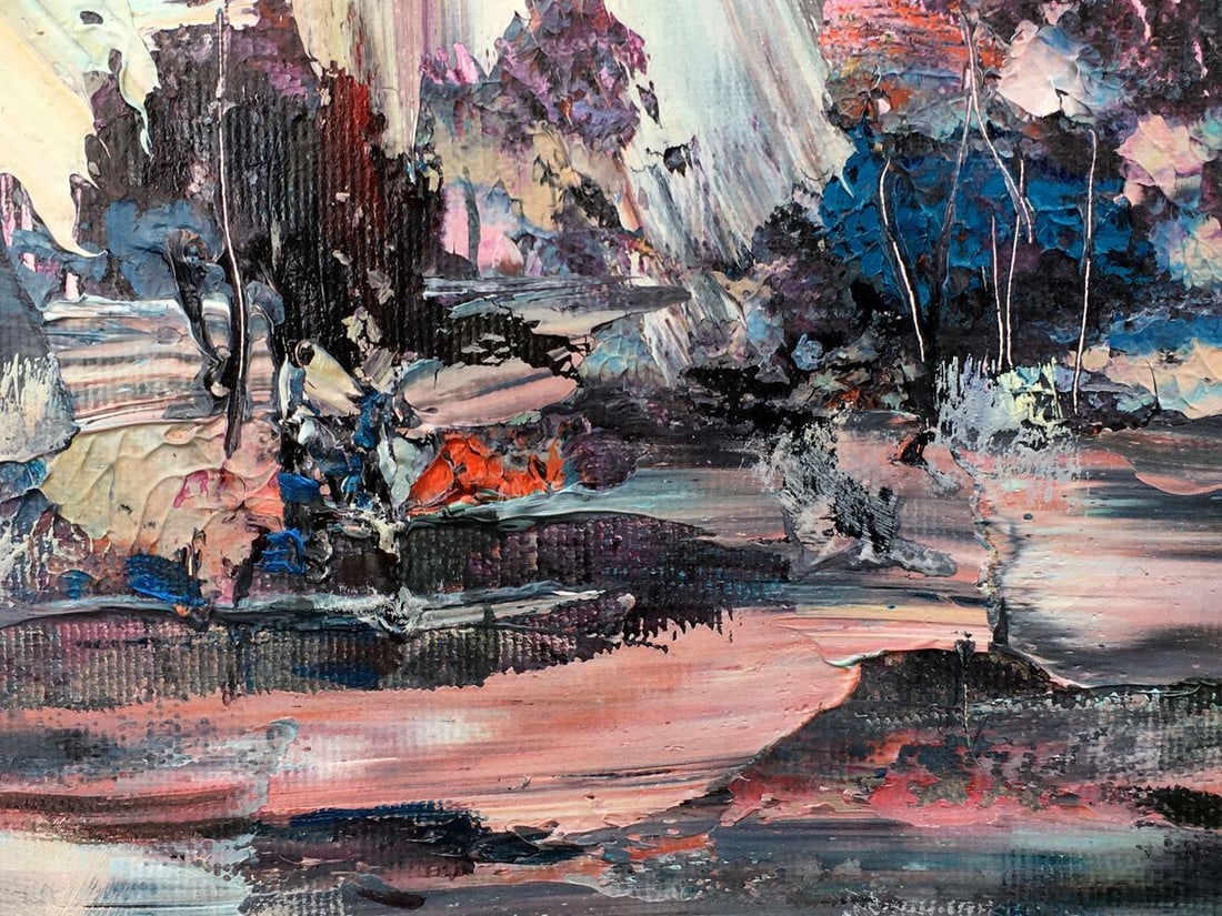 Abstract oil painting September day Mazur Vladimir - 8