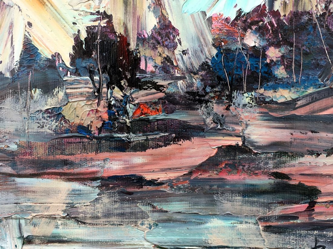 Abstract oil painting September day Mazur Vladimir - 9