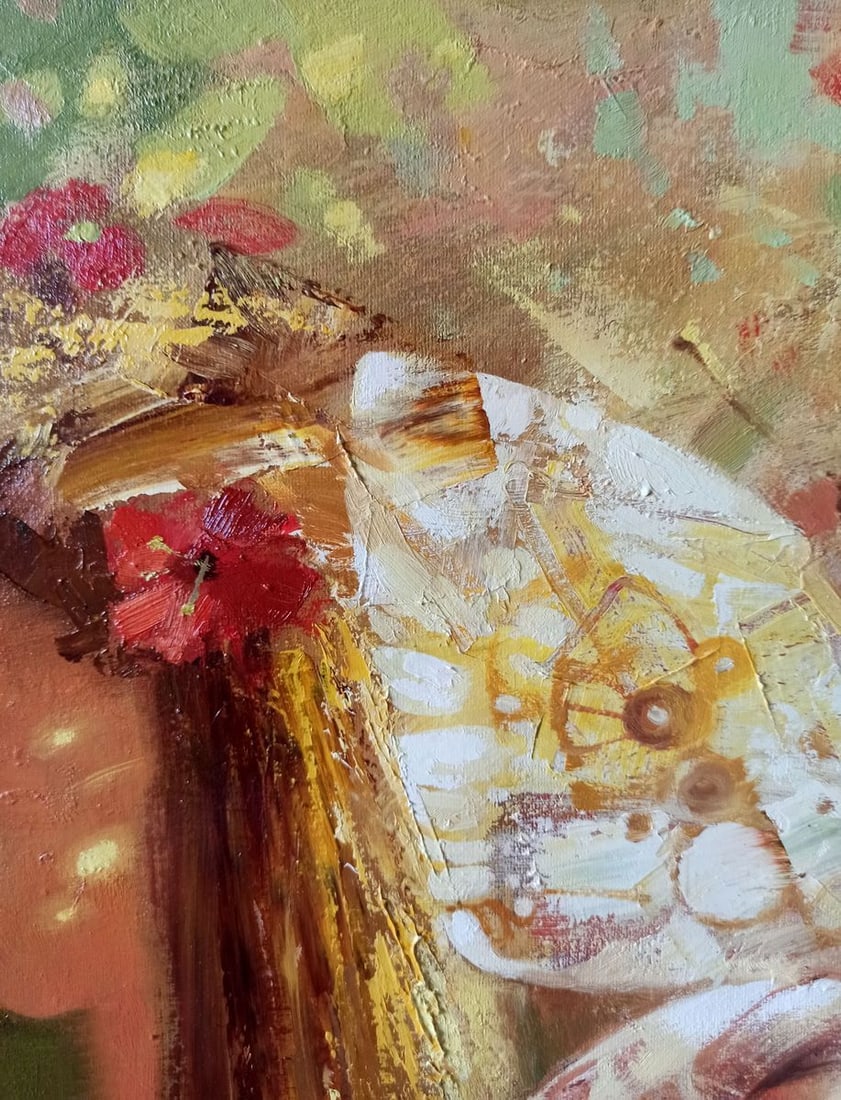 Abstract oil painting Butterfly Anatoly Borisovich Tarabanov - 3