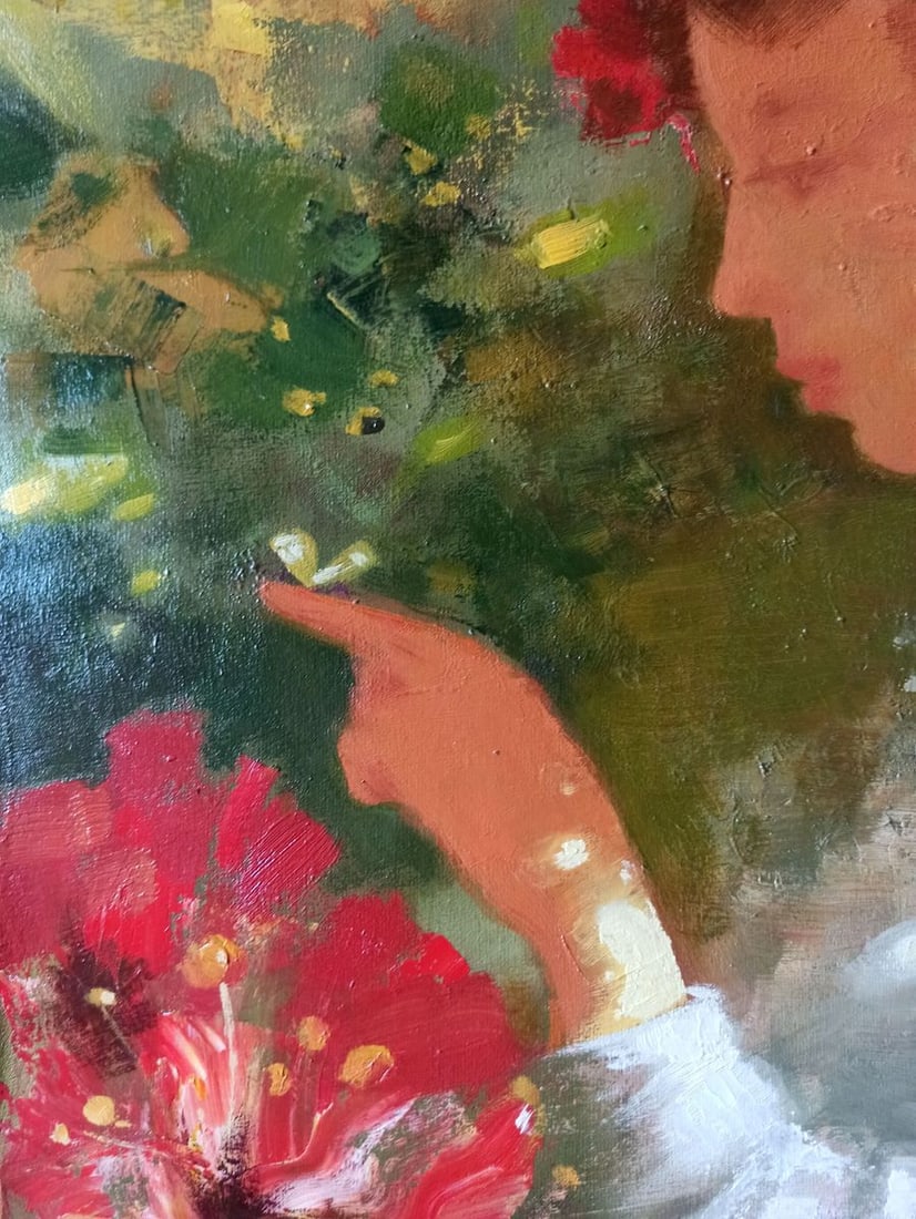 Abstract oil painting Butterfly Anatoly Borisovich Tarabanov - 5