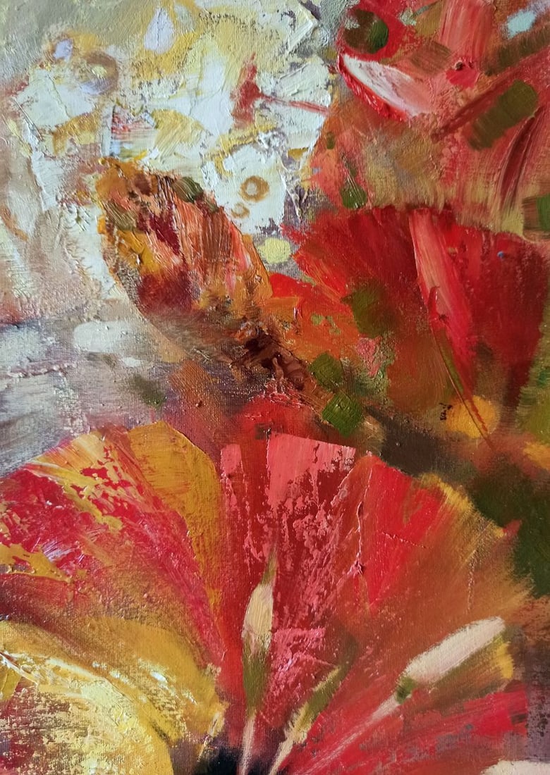 Abstract oil painting Butterfly Anatoly Borisovich Tarabanov - 7