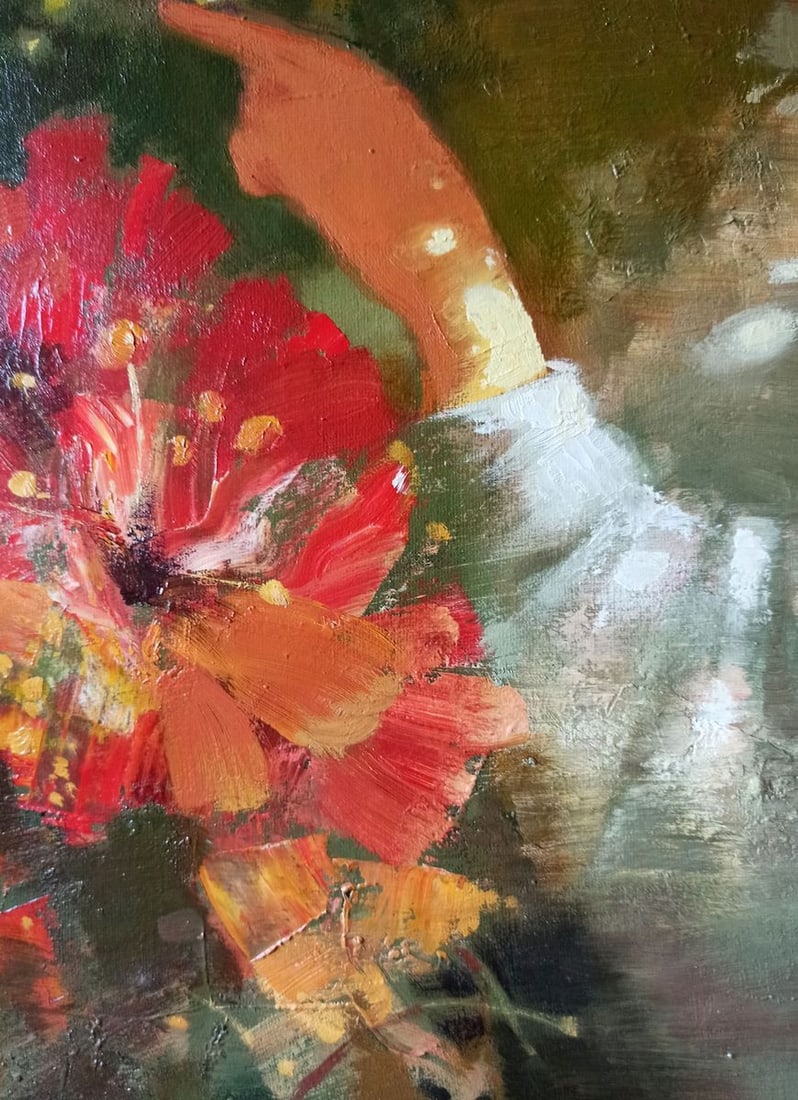 Abstract oil painting Butterfly Anatoly Borisovich Tarabanov - 8