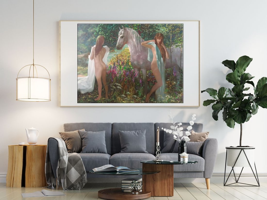 Oil painting Summer Anatoly Borisovich Tarabanov - 2