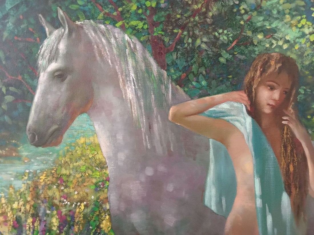 Oil painting Summer Anatoly Borisovich Tarabanov - 8