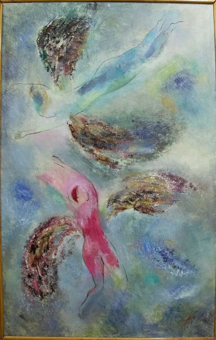 Abstract oil painting Selfies Strulev Evgeny Alekseevich: Title: Abstract oil painting Selfies Strulev Evgeny Alekseevich Description: NoVernd 36 *** ABOUT THIS PAINTING *** * TITLE: "Selfies" * ARTISTS: Strulev Evgeny Alekseevich * SIZE: 160x100 cm/'62.99x3