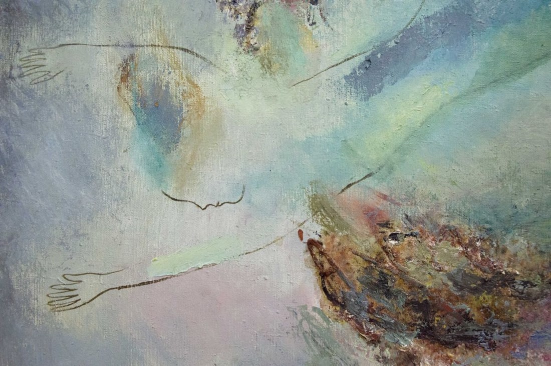 Abstract oil painting Selfies Strulev Evgeny Alekseevich - 8