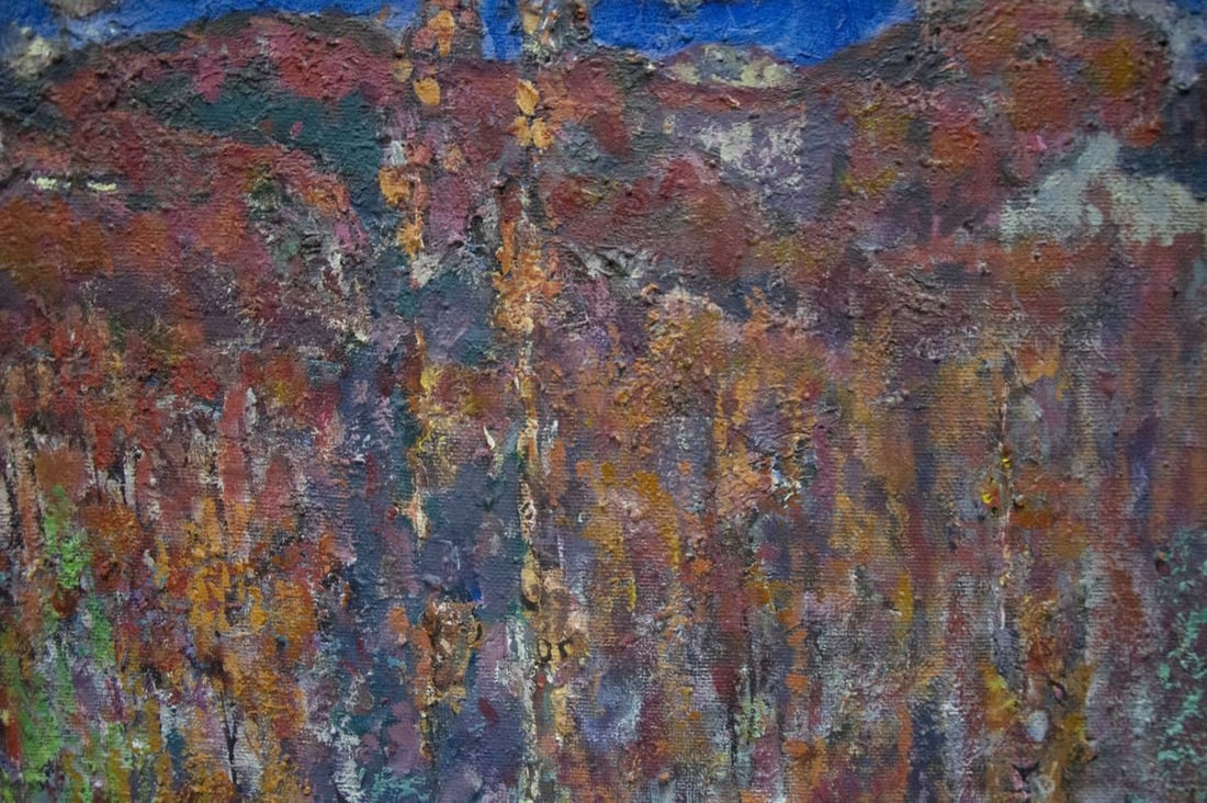 Abstract oil painting Autumn in the mountains Filatov Vladimir Nikolaevich - 4