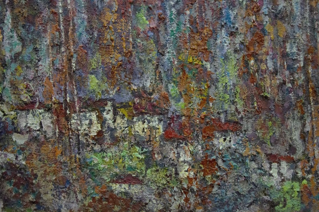 Abstract oil painting Autumn in the mountains Filatov Vladimir Nikolaevich - 9