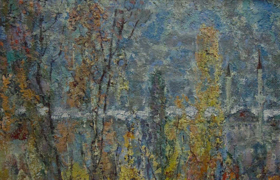 Abstract oil painting View Filatov Vladimir Nikolaevich - 2