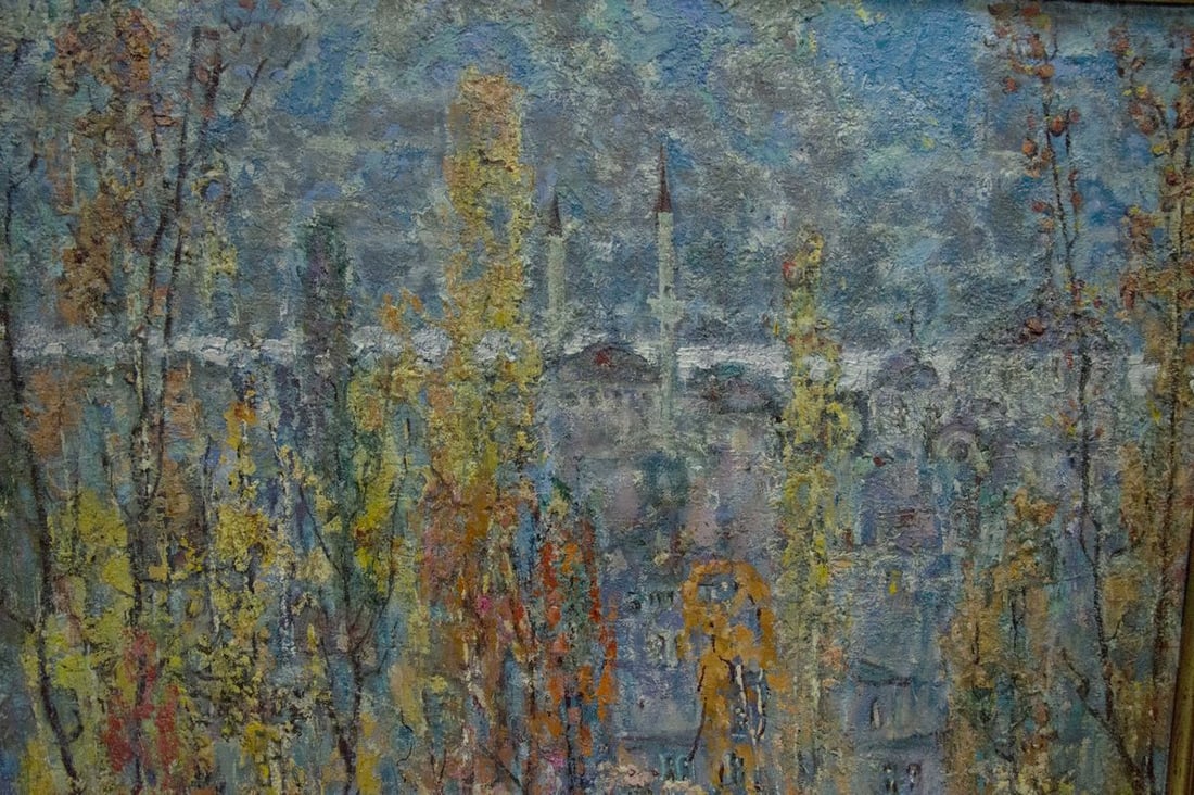 Abstract oil painting View Filatov Vladimir Nikolaevich - 5