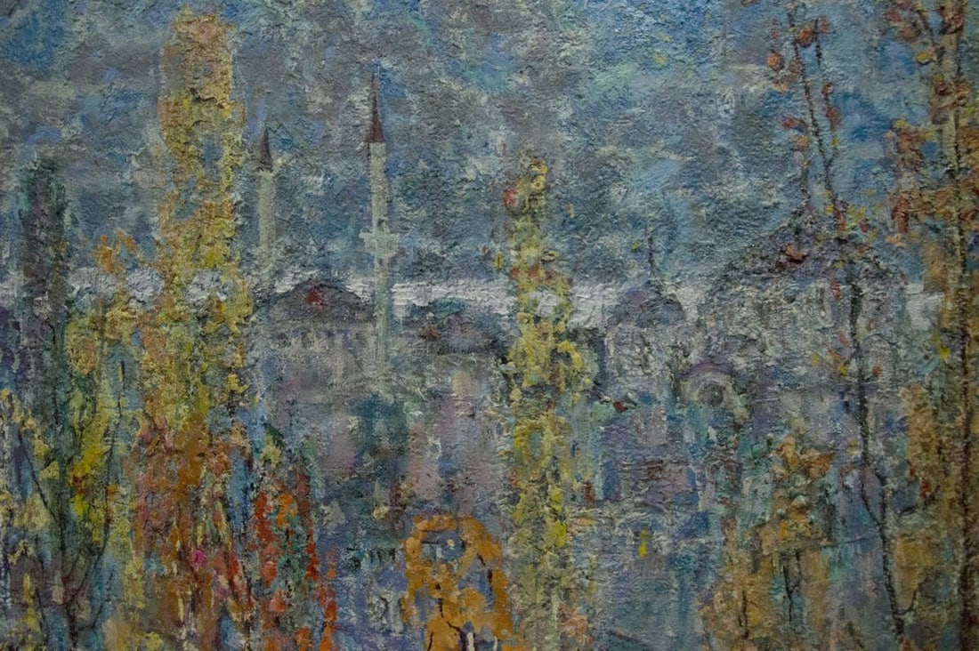 Abstract oil painting View Filatov Vladimir Nikolaevich - 7