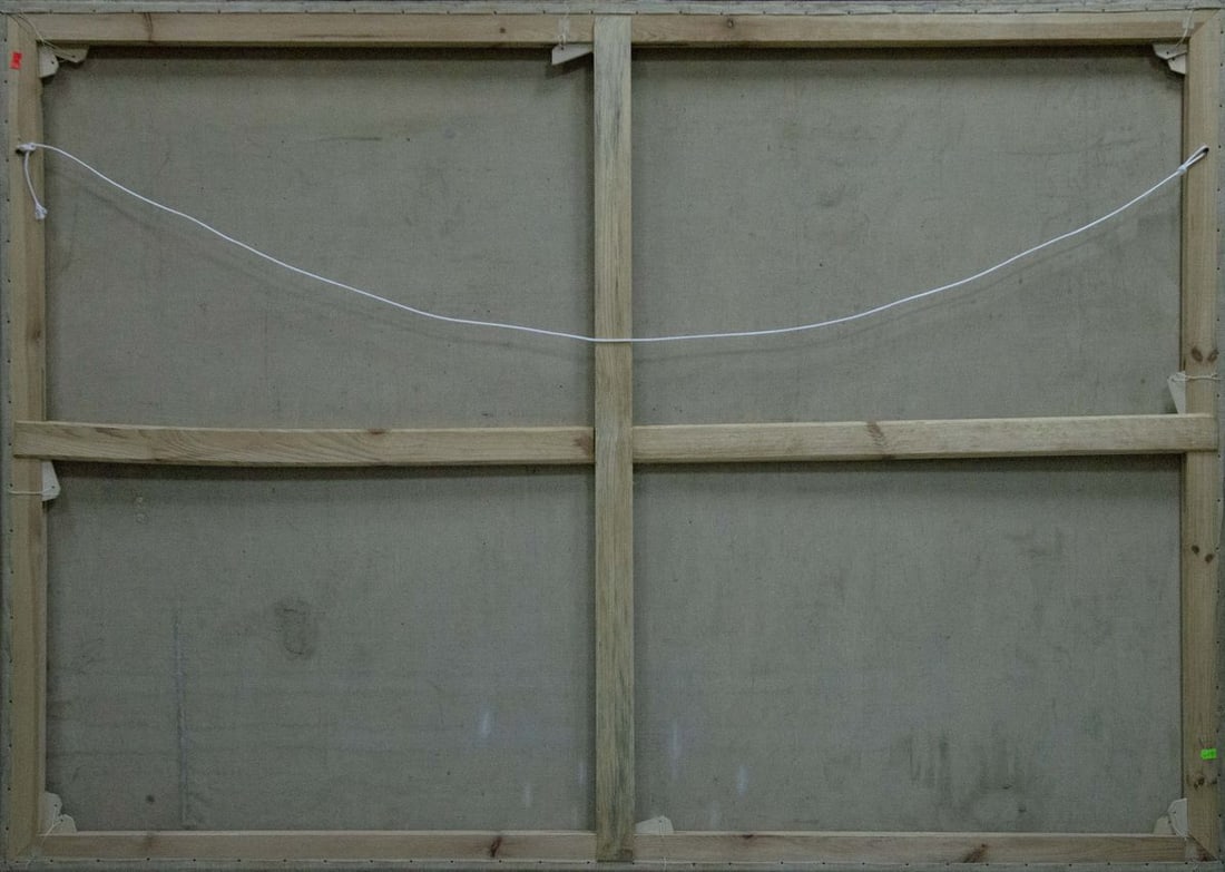 Abstract oil painting House by the shore Zebek Nelli Petrovna - 10