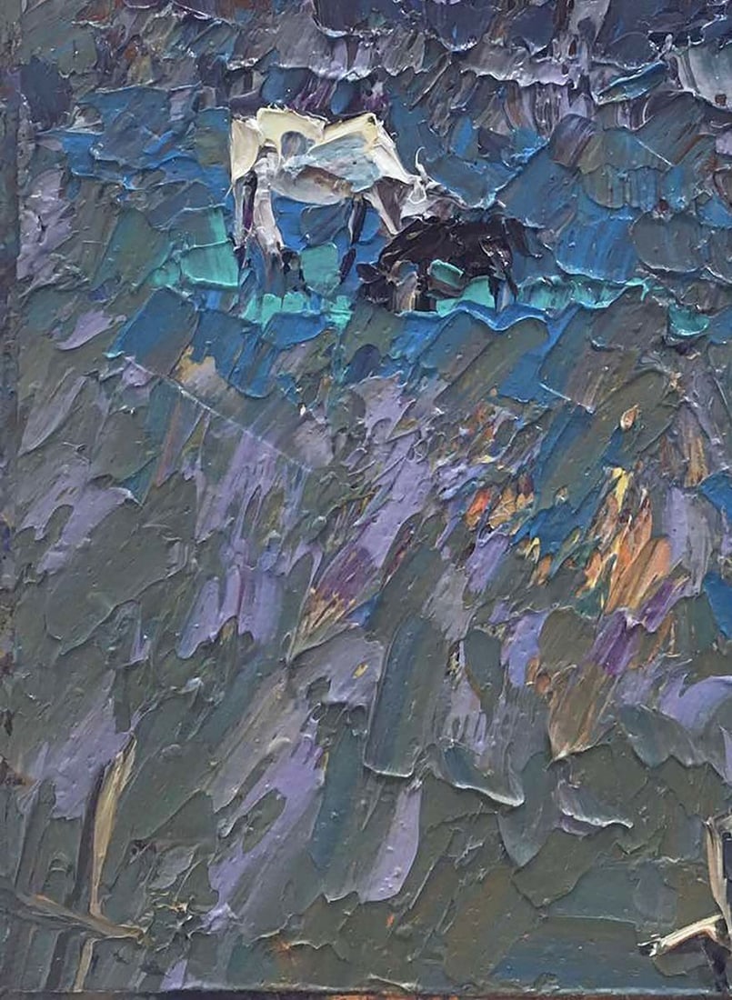 Oil painting Moonlit night Kalenyuk Alex - 4