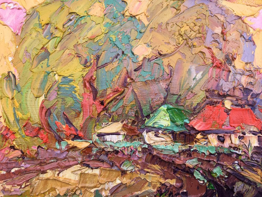 Oil painting Autumn day Kalenyuk Alex - 5