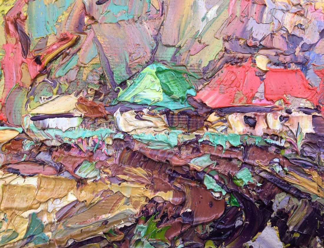 Oil painting Autumn day Kalenyuk Alex - 6