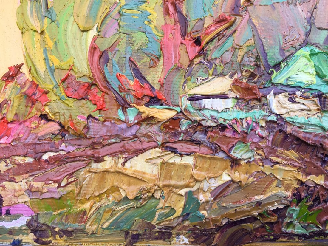 Oil painting Autumn day Kalenyuk Alex - 7