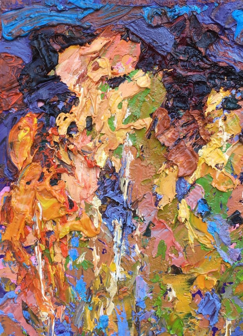 Oil painting Silence Kalenyuk Alex - 4