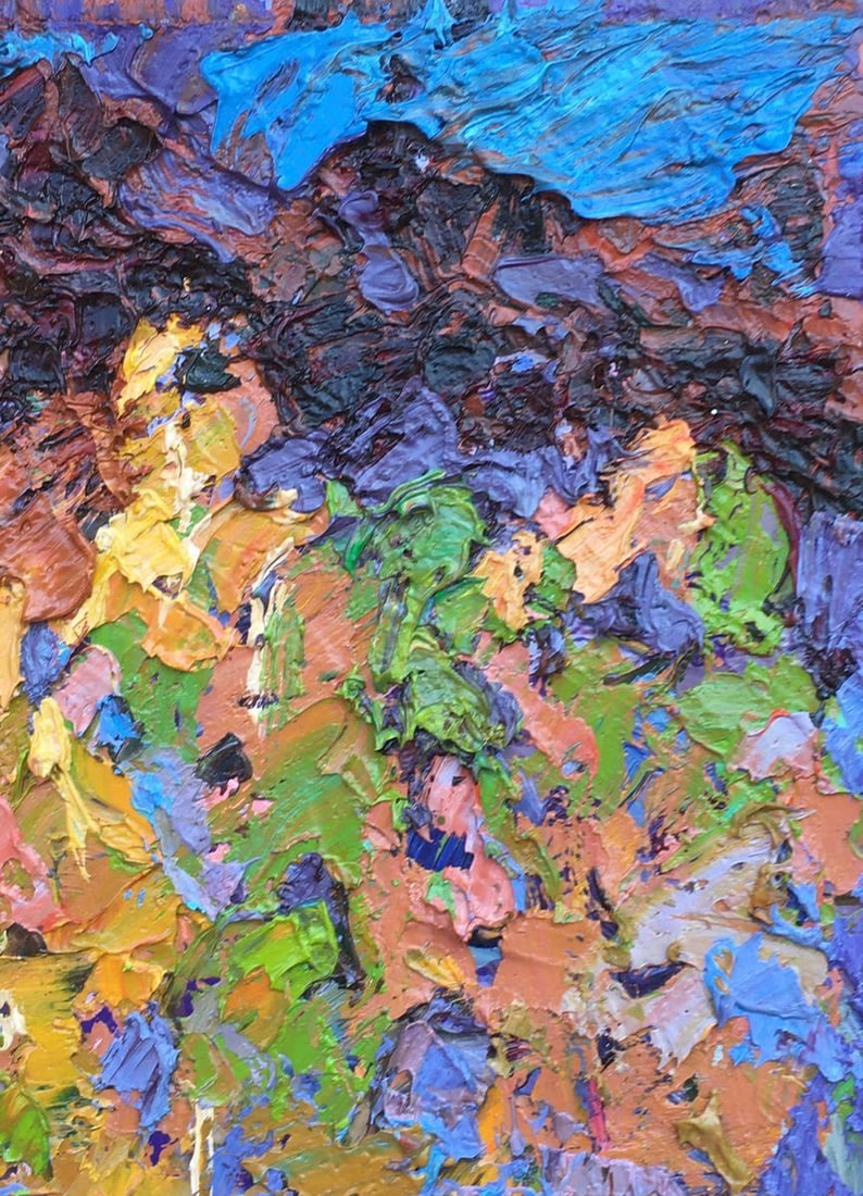 Oil painting Silence Kalenyuk Alex - 5