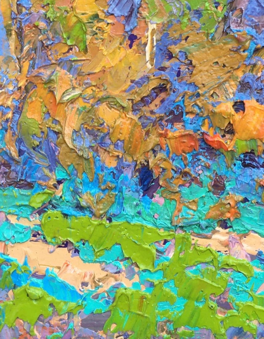 Oil painting Silence Kalenyuk Alex - 6