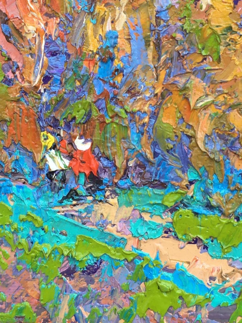 Oil painting Silence Kalenyuk Alex - 7