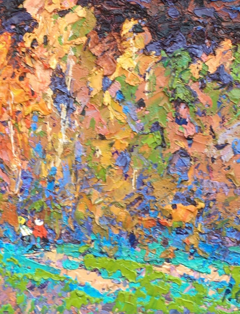 Oil painting Silence Kalenyuk Alex - 8