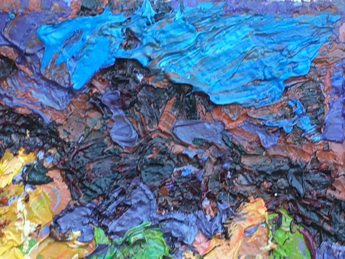 Oil painting Silence Kalenyuk Alex - 9