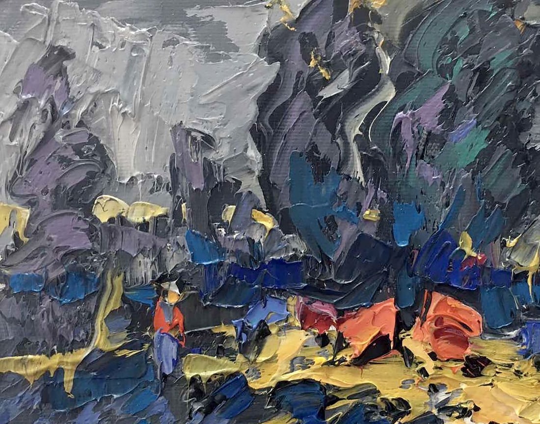 Oil painting Autumn wind Kalenyuk Alex - 2