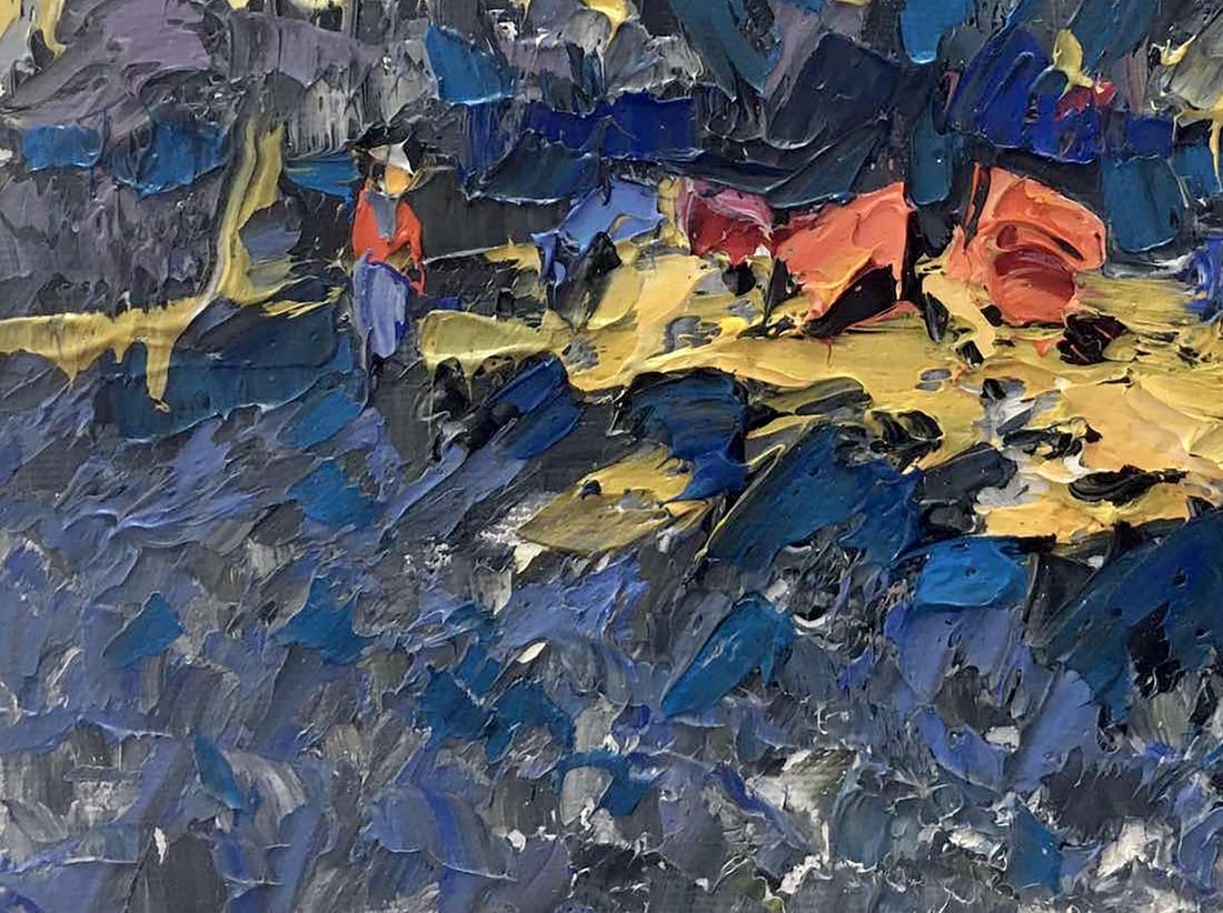 Oil painting Autumn wind Kalenyuk Alex - 4