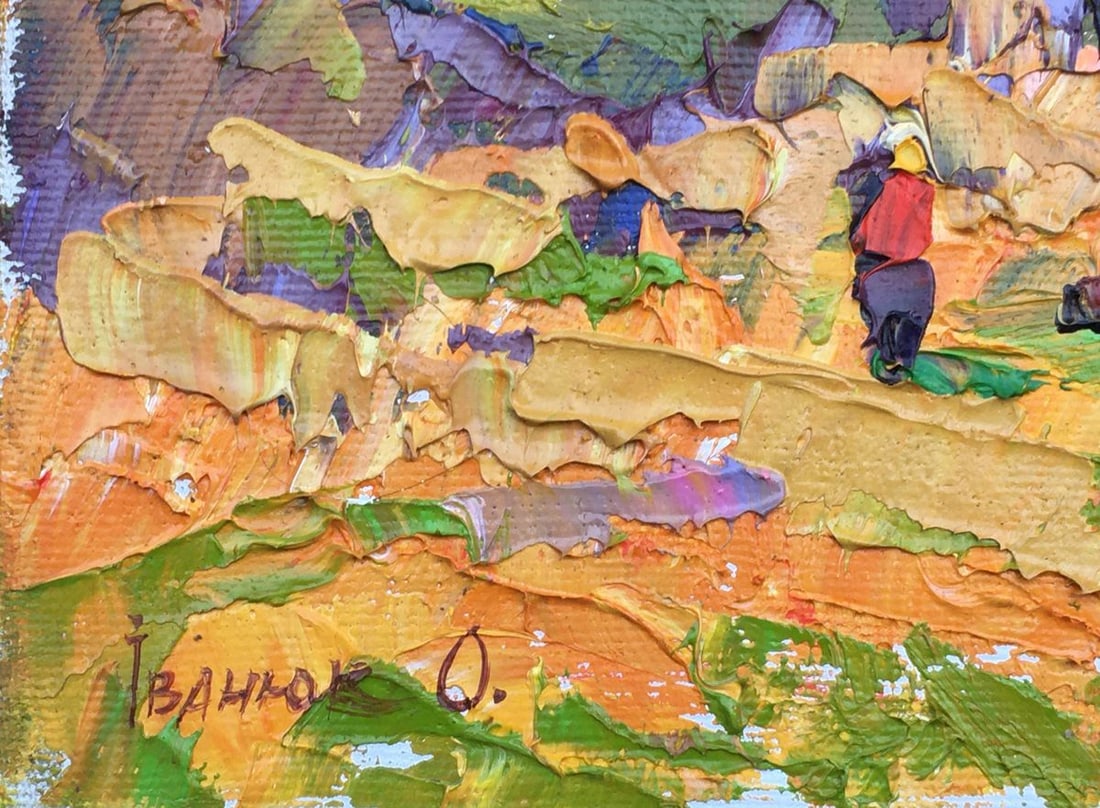 Oil painting Warm autumn Kalenyuk Alex - 4