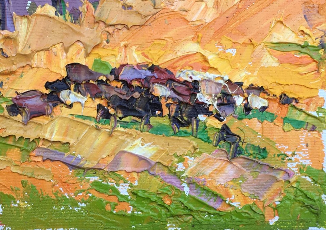 Oil painting Warm autumn Kalenyuk Alex - 5