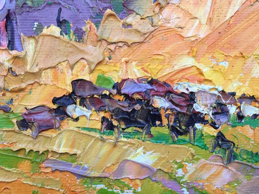 Oil painting Warm autumn Kalenyuk Alex - 7