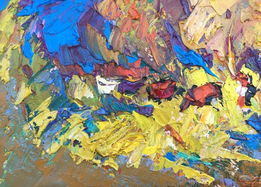 Oil painting Near the forest Kalenyuk Alex - 3