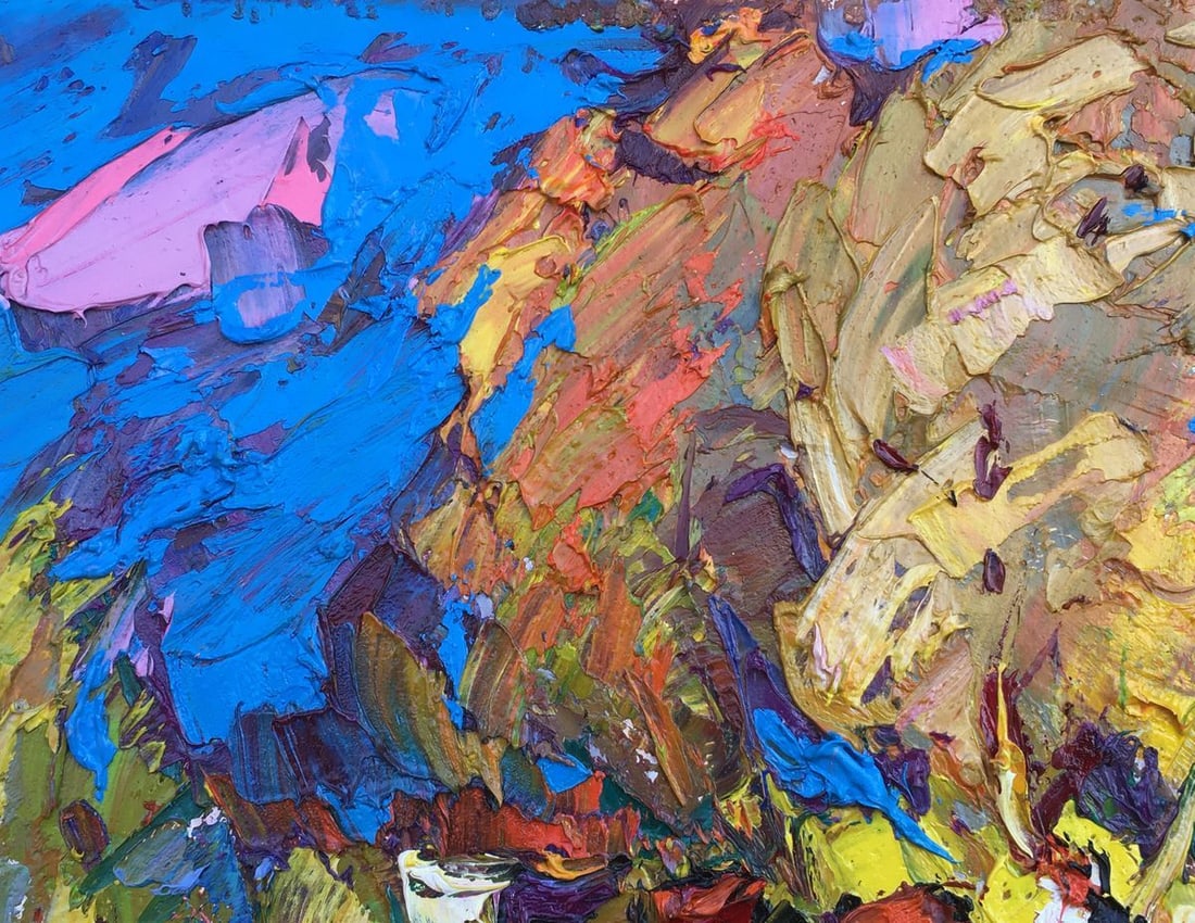 Oil painting Near the forest Kalenyuk Alex - 4