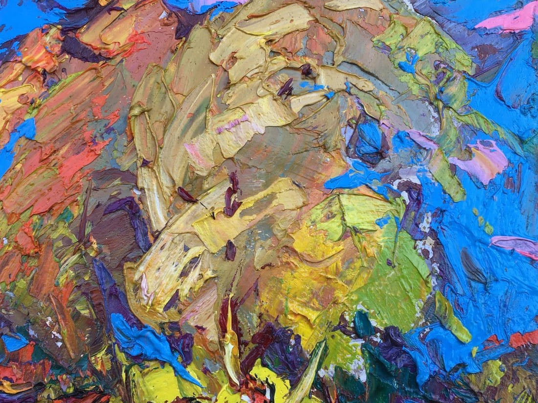 Oil painting Near the forest Kalenyuk Alex - 5