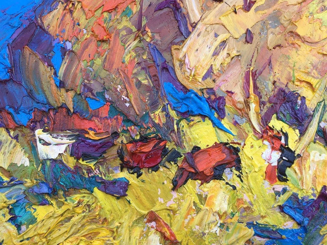 Oil painting Near the forest Kalenyuk Alex - 6