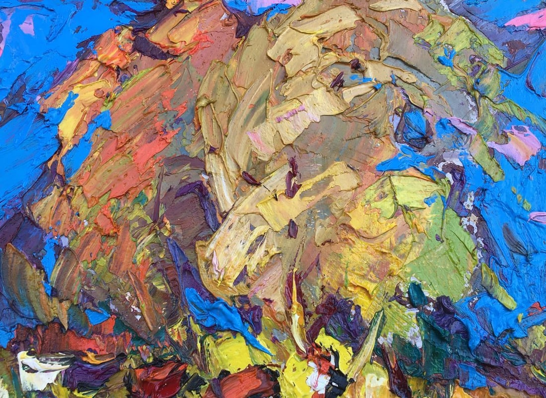 Oil painting Near the forest Kalenyuk Alex - 8