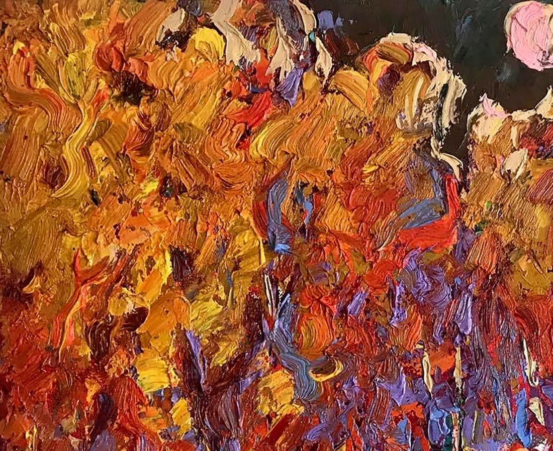 Oil painting Evening glow Kalenyuk Alex - 2