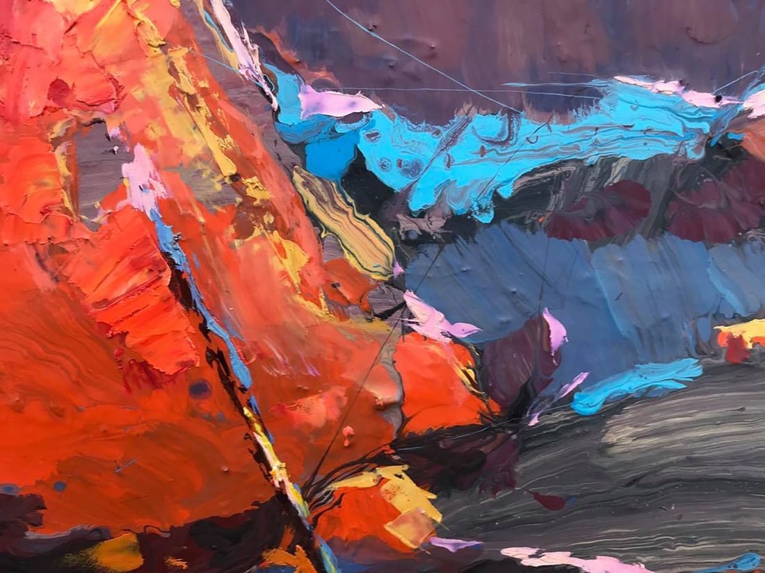 Oil painting Evening and in silence Kalenyuk Alex - 3