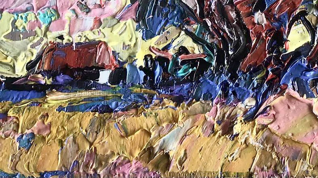 Oil painting Warm wind Kalenyuk Alex - 4