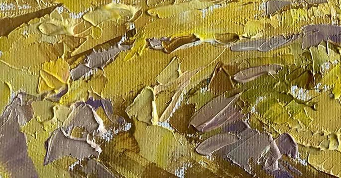 Oil painting Golden steppes Kalenyuk Alex - 4