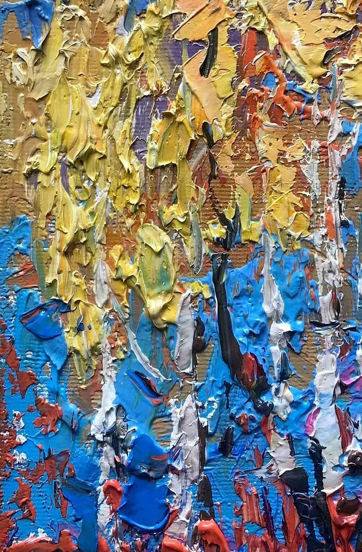 Oil painting Monthly night Kalenyuk Alex - 4