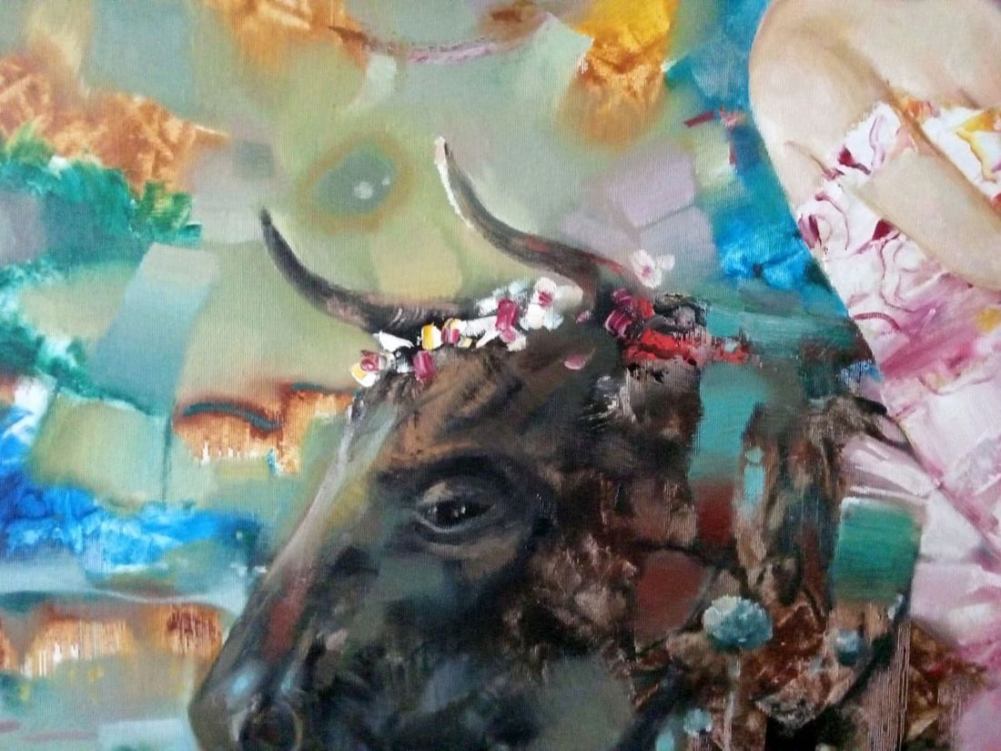 Abstract oil painting Abduction of Europa Anatoly Borisovich Tarabanov - 10