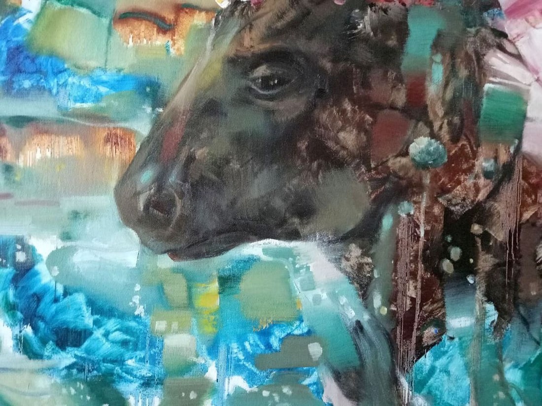 Abstract oil painting Abduction of Europa Anatoly Borisovich Tarabanov - 6