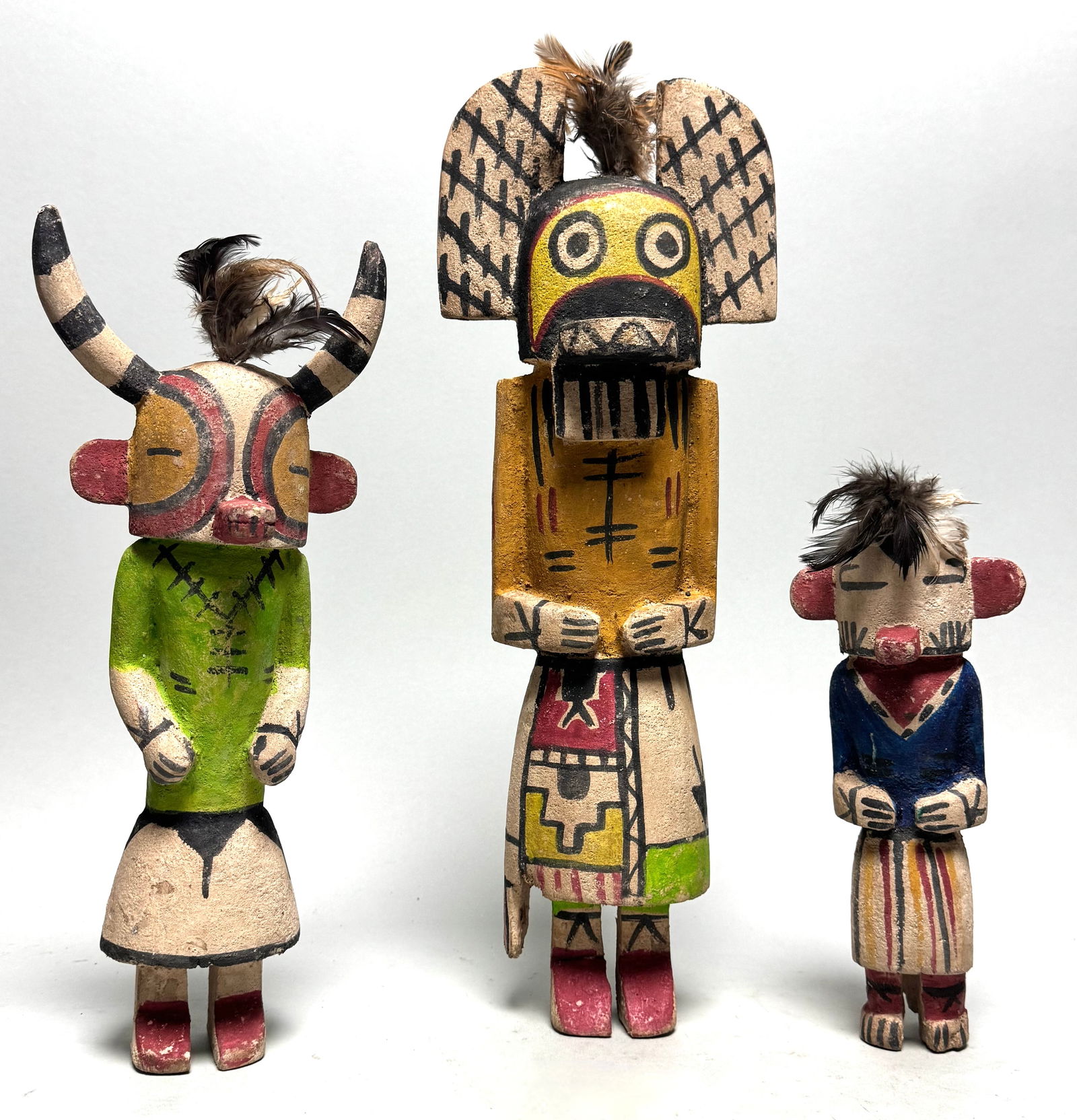 3 Zuni figures - New Mexico, USA (1 of 15)