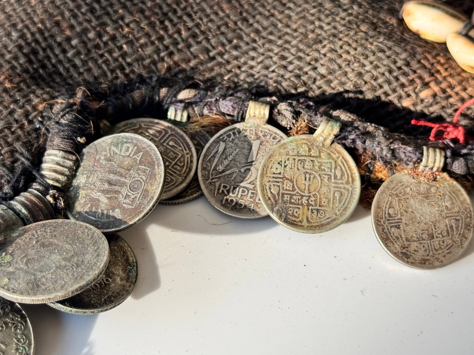 Traditional Banjara Necklace / Headdress Rajasthan, India - 11