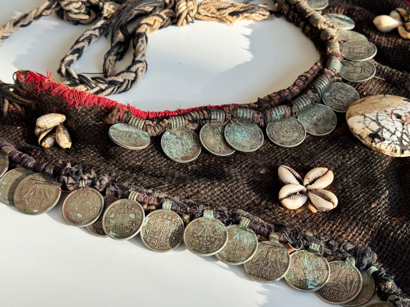 Traditional Banjara Necklace / Headdress Rajasthan, India - 7